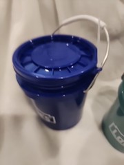 Lowe’s Pink Blue & Teal Mini Bucket with Lids Food Safe Set Of 3