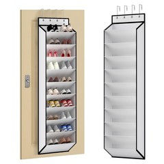 KEEPJOY 10 74 inches (L) x 17 (W) x 11 (D), White-1 Pack of 10