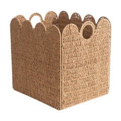 Storage Basket Tissue Toilet Basket Handmade Paper Rope Basket for Nursery