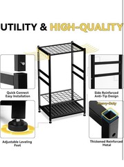 Garden Tool Organizer, Up 48 Long Handle Tool, Garage Storage and Organizatio…