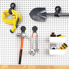 Strong Magnetic Hooks Heavy Duty 4 Pack Garage Rare Earth Magnets Utility