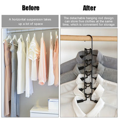 Clothes Drying Rack Mounted Hanger Indoor Space Saving Household One-Piece Cloth