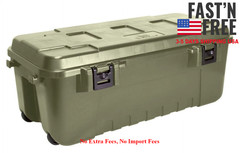 Plano Storage Trunk with Wheels, Large, 108-Quart Lockable Storage Box, NEW USA