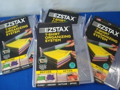4-10 Pack EZSTAX 40 T-Shirt Folder & Closet Organizer Office Filing System New