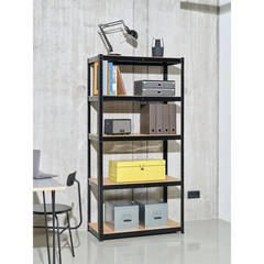 Storage Rack 27″W x 59″H x 12″D 5-Tier Shelf Steel Freestanding Garage Shelving