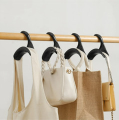 10PCS Handbag Hanger Purse Bag Hooks Tie Hat Cap Storage Rack Closet Organize US