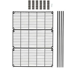 Adjustable Storage Garage Shelves Rack 5 Level Heavy Duty Steel Metal Shelf Unit