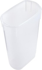 Rubbermaid Wrap N Craft Wrapping Paper Storage Holder Clear Container
