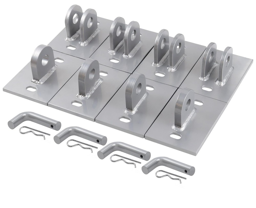 Stationary Dock Connector Hinge Kit,Floating Dock Hinges Hardware Brackets,He…
