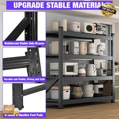 Garage Shelving Heavy Duty 6000/8000LBS Storage Shelves Metal Organizer Rack