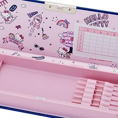 Sanrio Hello Kitty Single-Sided Opening Pencil Case Trip Design Approx. 22.4 x
