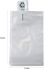 50 Pack Clear Inflatable Air Packaging Bags (4×6 in) with Free Pump for Shipping