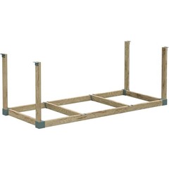 Ceiling Storage Kit 48″ W x 96″ D Plastic Heavyweight Gray