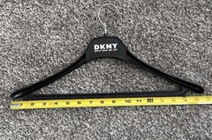 DKNY Clothing Hanger Donna Karan New York Suit Coat Jacket Shirt Black Strong