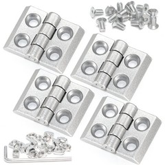 Zinc Alloy Hinge Sets door Frame Hinges For 2020 Aluminum Extrusion Profile Slo