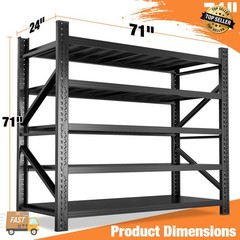 Garage Shelving Heavy Duty 6000/8000LBS Storage Shelves Metal Organizer Rack