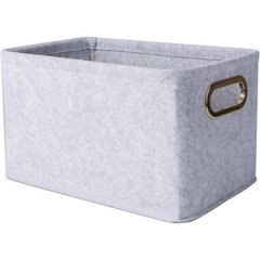 Foldable Fabric Storage Bins with Handles Collapsible Organizer Box for Toys
