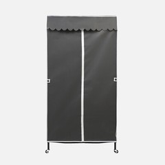 Metal Clothes Organizer Heavy Duty Clothing Garment Rack Closet Storage Shelf US