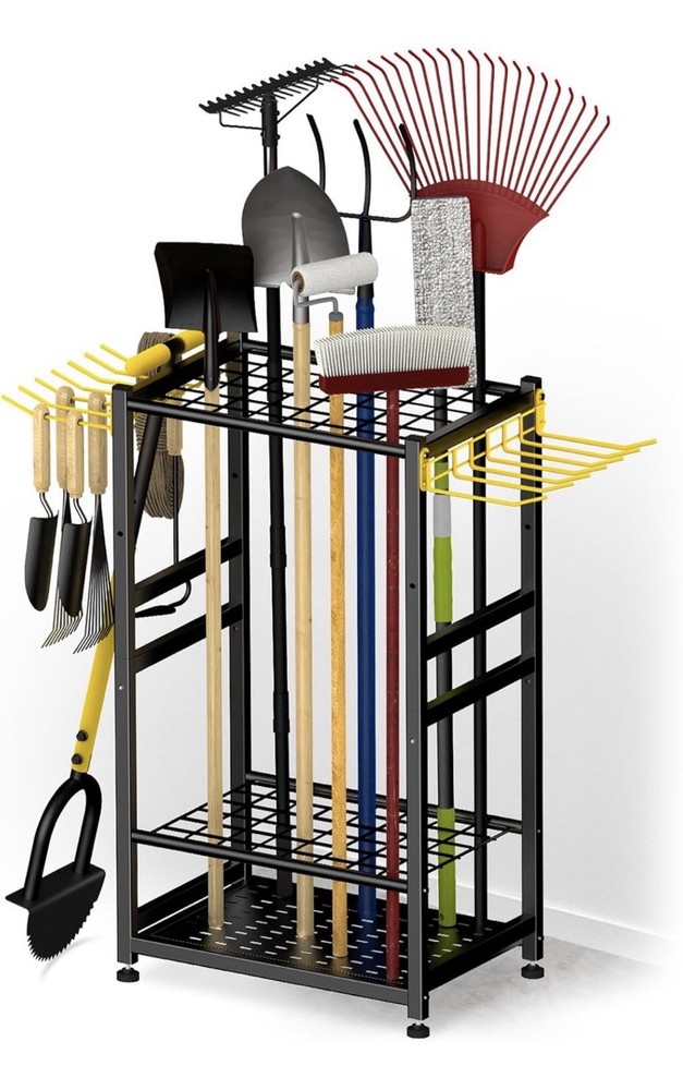 Garden Tool Organizer, Up 48 Long Handle Tool, Garage Storage and Organizatio…