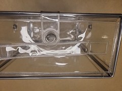 Invisibox clear foldable Storage Stackable Organizer 8″x11″x4″ GREAT FOR SHOES!