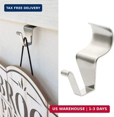 Cozcty Vinyl Siding Hooks, (8 Pack) No Drilling Siding Clips for Hanging Outdoor