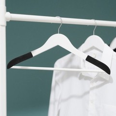 8Pcs Universal Fit Velvet Shoulder Protector Pads for Clothing Hanger Support