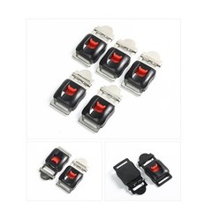 Helmet Quick Release Buckle For 20-22mm Chin Strap 2pcs