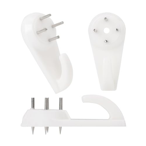 30pcs Concrete Wall Hooks, Non-Trace Picture Hanger for
