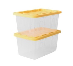 Teeny Commander MINI Clear Stackable Tote 0.38QRT with Standard Snap Lid – NEW