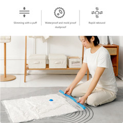 5Pack Vacuum Storage Bags Bedding Clothes Seal Travel Space Saver w/ Pump