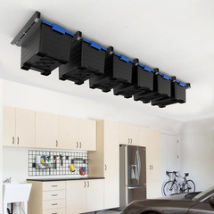 Ceiling Storage Rack, Heavy Duty Overhead Storage Rack for Garage, Adjustable Ce