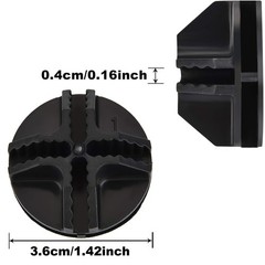 32 PCS Cube Connectors Storage Box Organizer Plastic Wire Organizer ABS Rack