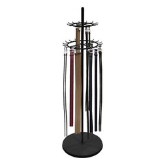 Floor Standing Belt Display Rack 66in Metal Retail Tie Rack Hanger Organizer