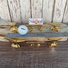 Solid Brass Cleats, Drawer Pulls, Cabinet Door Handles, Coat & Hat Wall Hooks