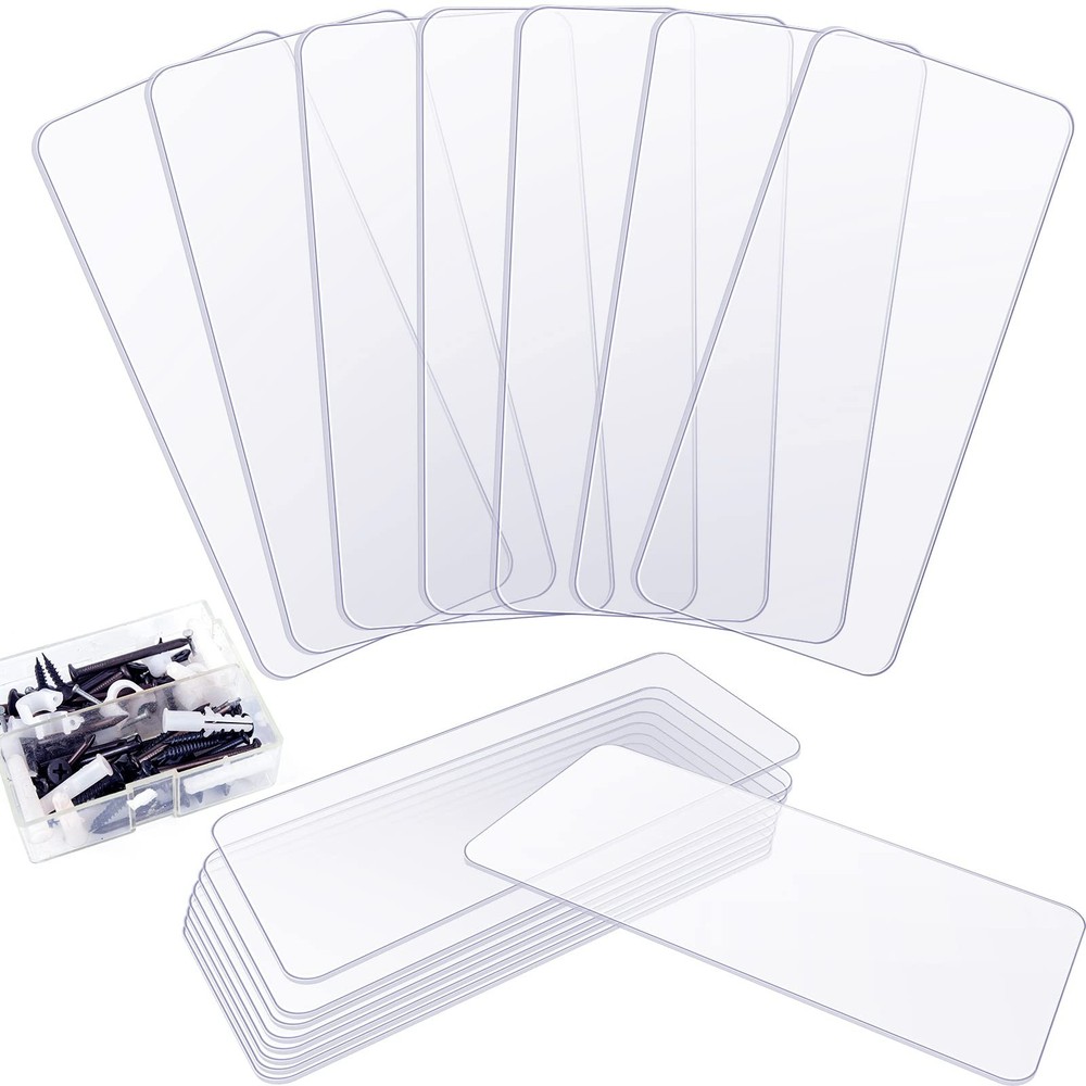 16 Pack 4.25 x 2 in Drawer Dividers for Plastic Storage Bins Storage Hardware…