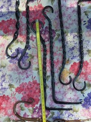 FiveHooks.14 Inches LongTwo..4 Long Eye Hooks 11 Inches Long All New ..Hot 🔥…