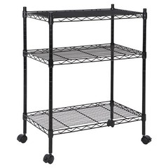 3/4/5 Tier Wire Shelves Rack Unit Garage Storage Rack for Kitchen Home Office