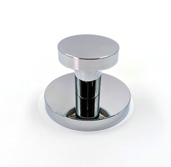 Set of Two (2) Liberty Modern Round Post Hooks Polished Chrome Holds 35 lbs. NEW