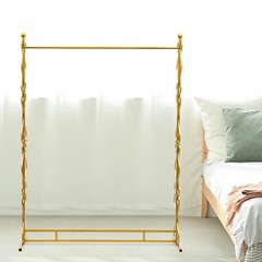 Gold Metal Wedding Arch Square 205 cm Iron Backdrop – Easy Assembly