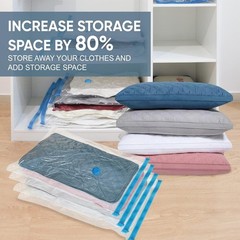Roomimaster Vacuum Storage Bags 10Pack Space Saver Bags for Clothes Bedding