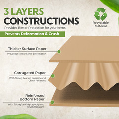 (Large Size) Blank Shipping and Replacement Shoe Box – 14.625″ X 9.50″ X 5.125″