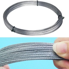Picture Hanging Wire 100 Feet Silver Braided Steel Supports Up to 30lbs for F…