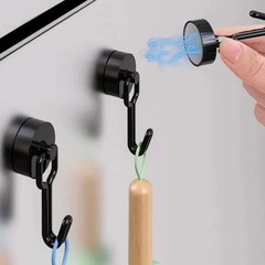 8 Pack Swivel Swing Magnetic Hook 30LBS Heavy Duty Magnetic Hooks Strong Magnet
