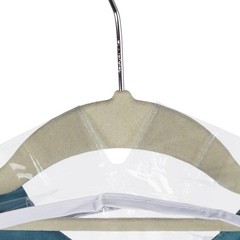 Set of Three Clear Vinyl Shoulder Covers (Size 12″ x 22″ x 2″)