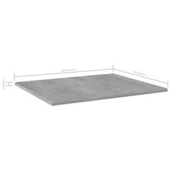 Floating Shelf Wall Bookshelf Board for Living Room Engineered Wood vidaXL