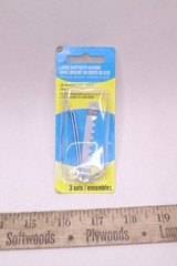 (3-Pk) Studio Decor Sawtooth Ring Hangers Steel 20 lb.