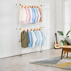 Garment Clothing Rack Freestanding Hanger rod 70″ for Hanging Clothes Heavy Duty
