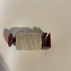 Tie ‘N Toss Twine/String Spindle Holder Kit With Instructions- New