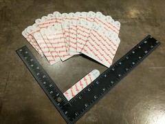 Command Strips Adhesive 3M LARGE Refill Strips in Bulk White 80 Strips Total!!
