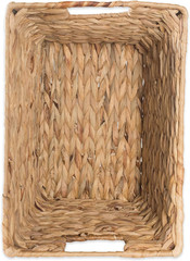Medium Natural Hyacinth Storage Baskets – 2 Piece Set for Organizing